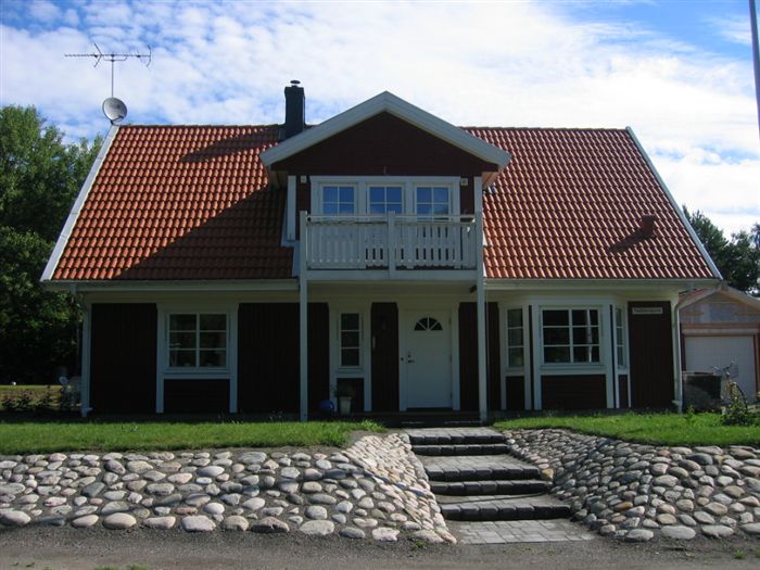 photo Maison ossature bois suédoise BBC et haute qualité construite en france ou en suede provenant du catalogue Hej France VastkustStugan