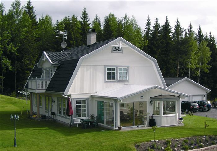 photo Maison ossature bois suédoise BBC et haute qualité construite en france ou en suede provenant du catalogue Hej France VastkustStugan