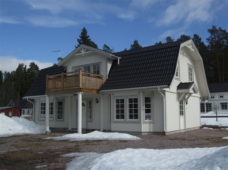 photo Maison ossature bois suédoise BBC et haute qualité construite en france ou en suede provenant du catalogue Hej France VastkustStugan